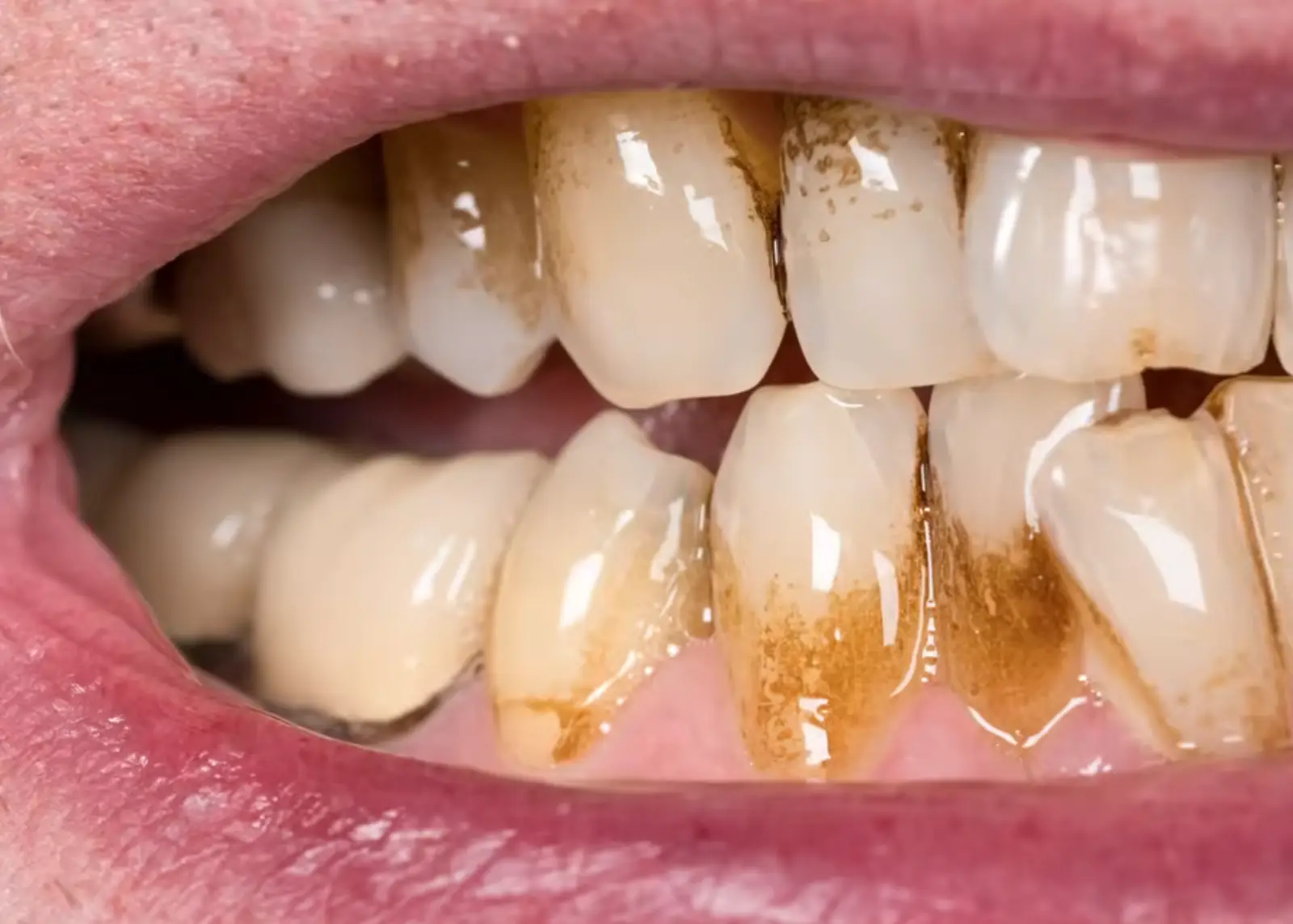 Putting tobacco in your mouth was likely to cause discolouration of your teeth (YouTube/Katranji & Nemeth DDS)