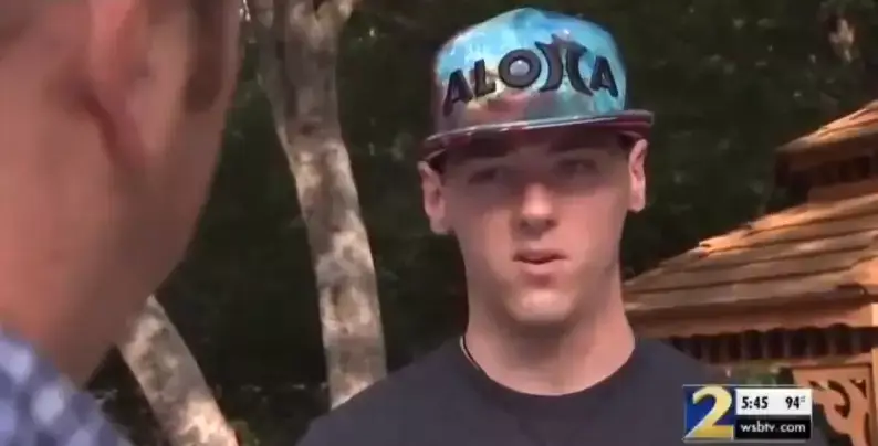 YouTuber Rich Aloha ended up finding the GoPro two years after Richard's death. (WSB-TV/ABC)