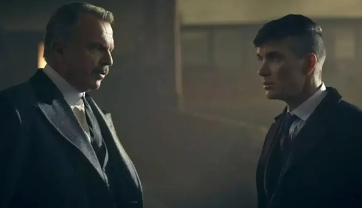 Neill and Murphy in Peaky Blinders (BBC)