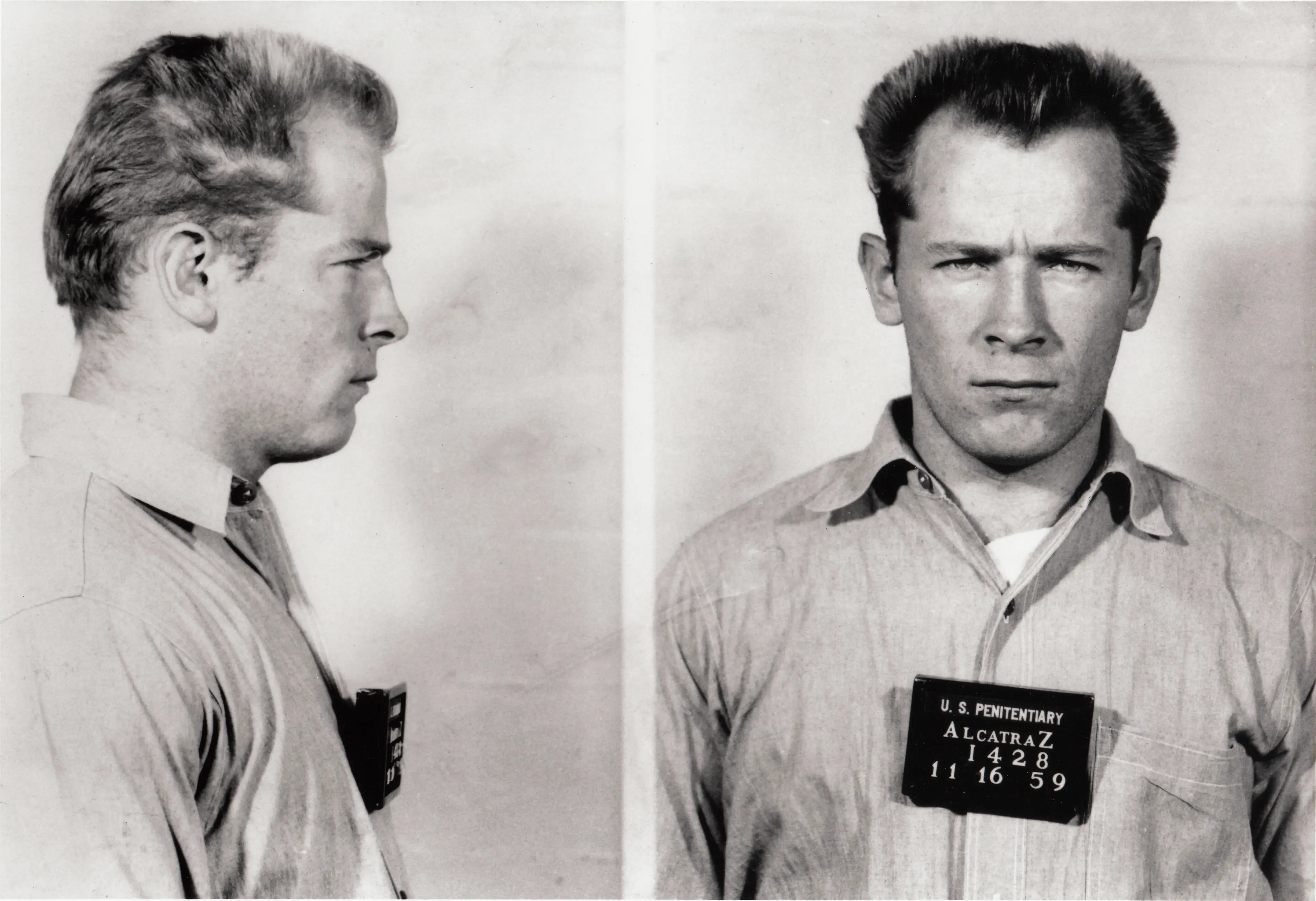 'Whitey' Bulger in the 50s, when he was one of the test subjects of CIA mind-control experiment MK-ULTRA (Federal Bureau of Prisons)