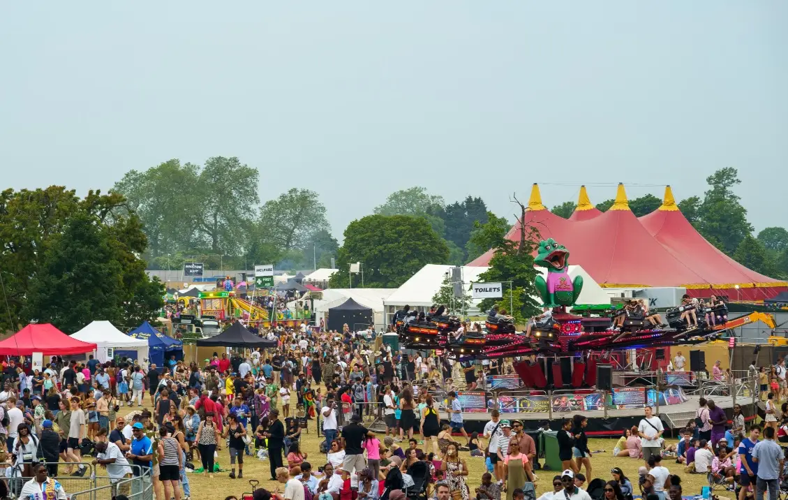 A ride malfunctioned at the Lambeth Country Show. (Lambeth Council)