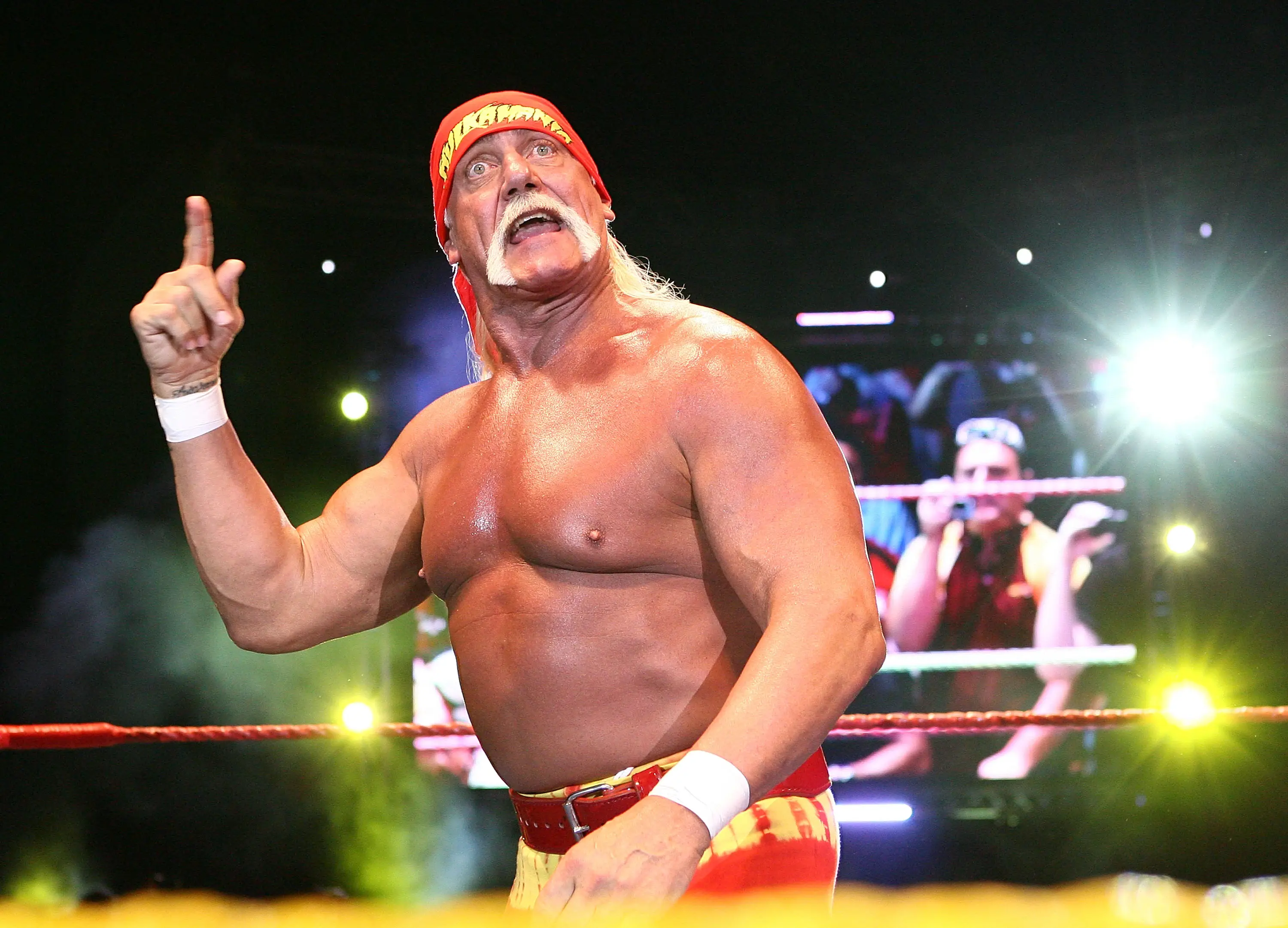 Hulk Hogan apologised in 2015 (Paul Kane/Getty Images)