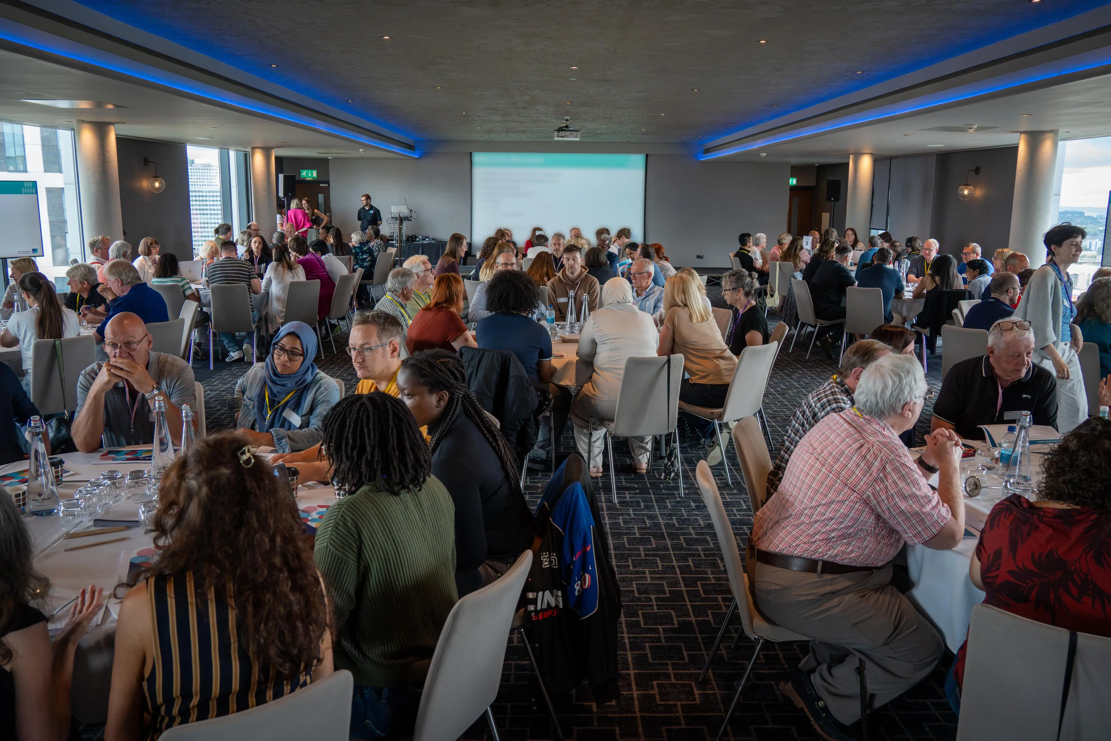 Members of the public gathered in Birmingham to discuss the proposed digital IDs.