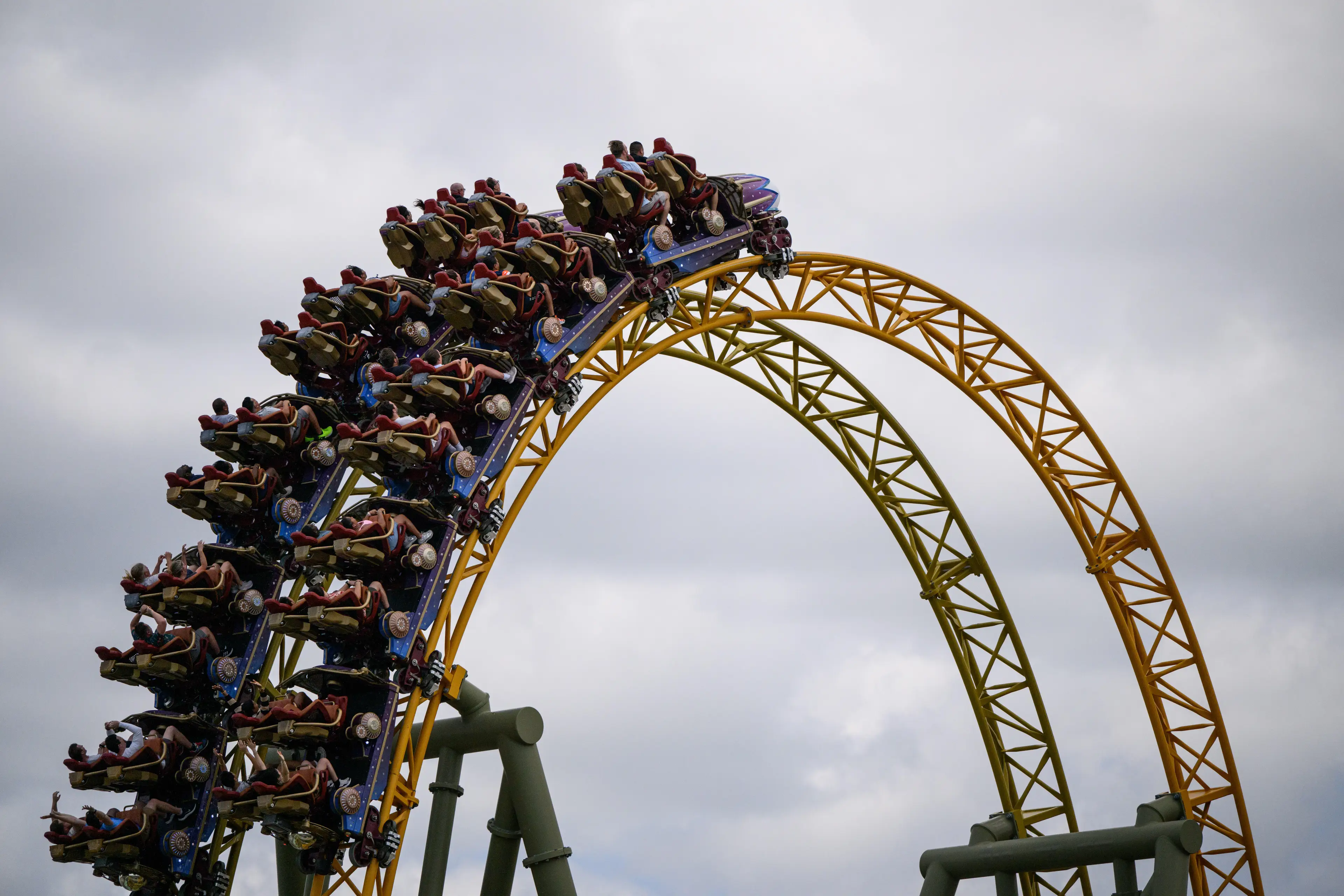 The complaints all relate to the Stardust Racers roller coaster (Thomas Simonetti/Bloomberg via Getty Images)