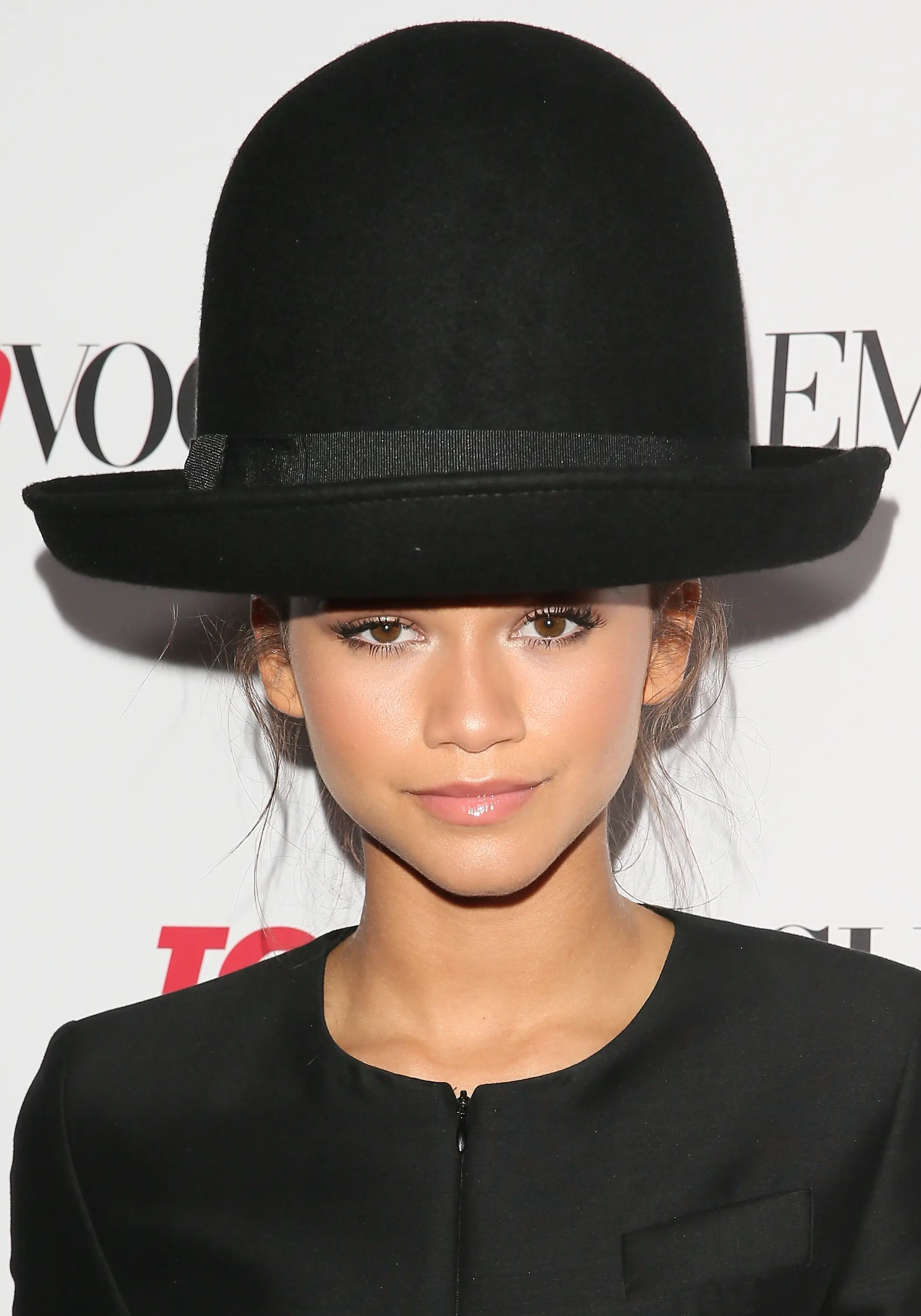 Zendaya's big a** hat from 2014 (JB Lacroix via Getty Images)