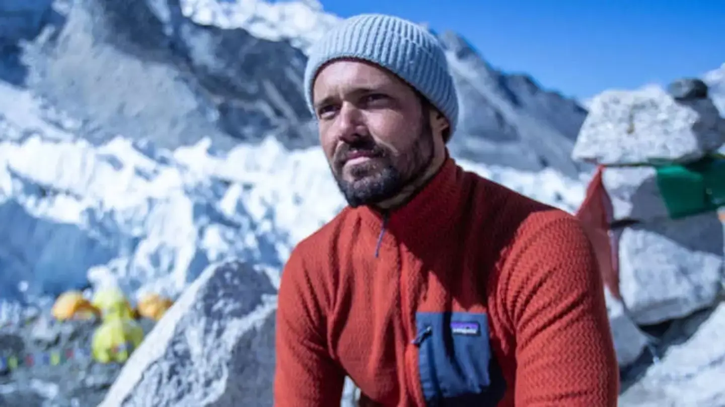 Spencer travelled to Mount Everest with Bear Grylls to search for his brother. (Disney Plus)