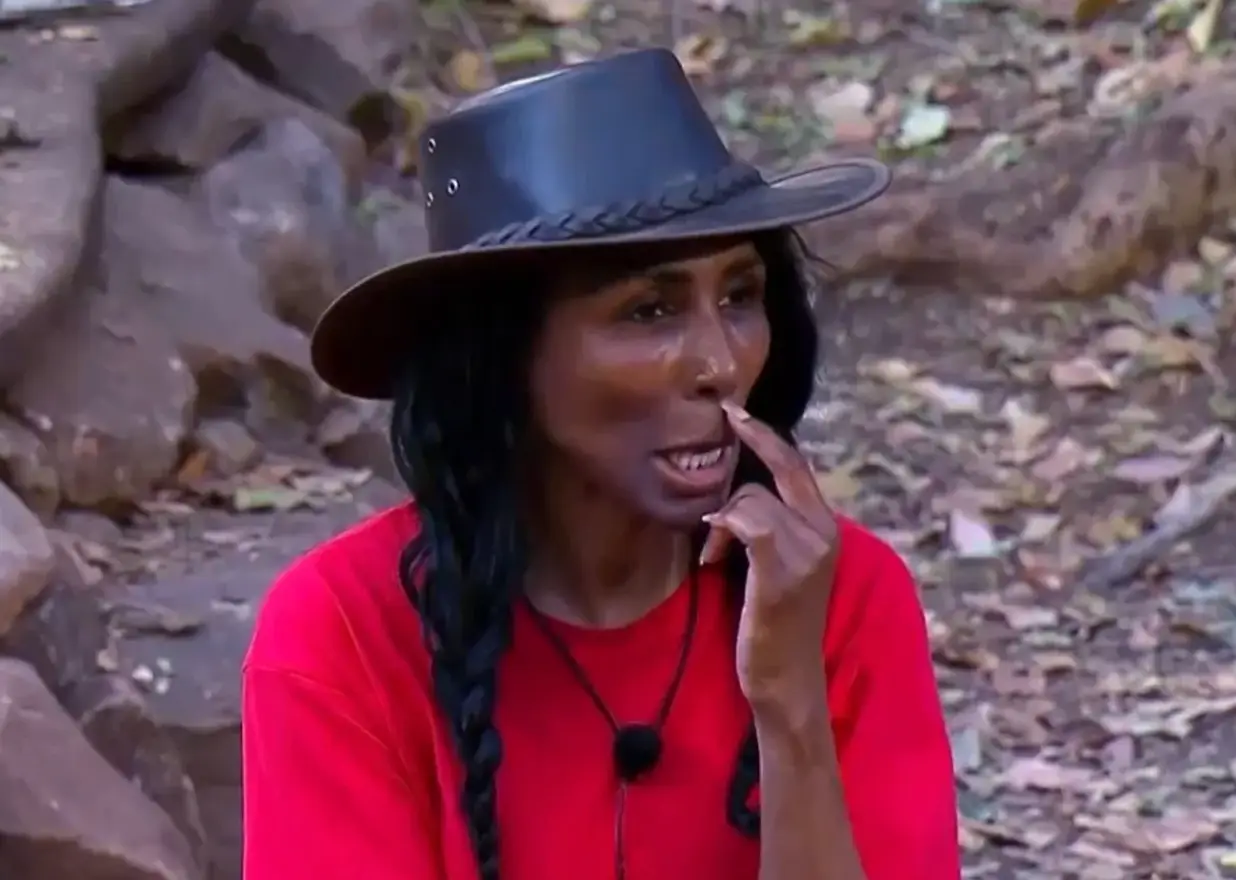 Sinitta sparks an awkward moment in the camp (ITV)