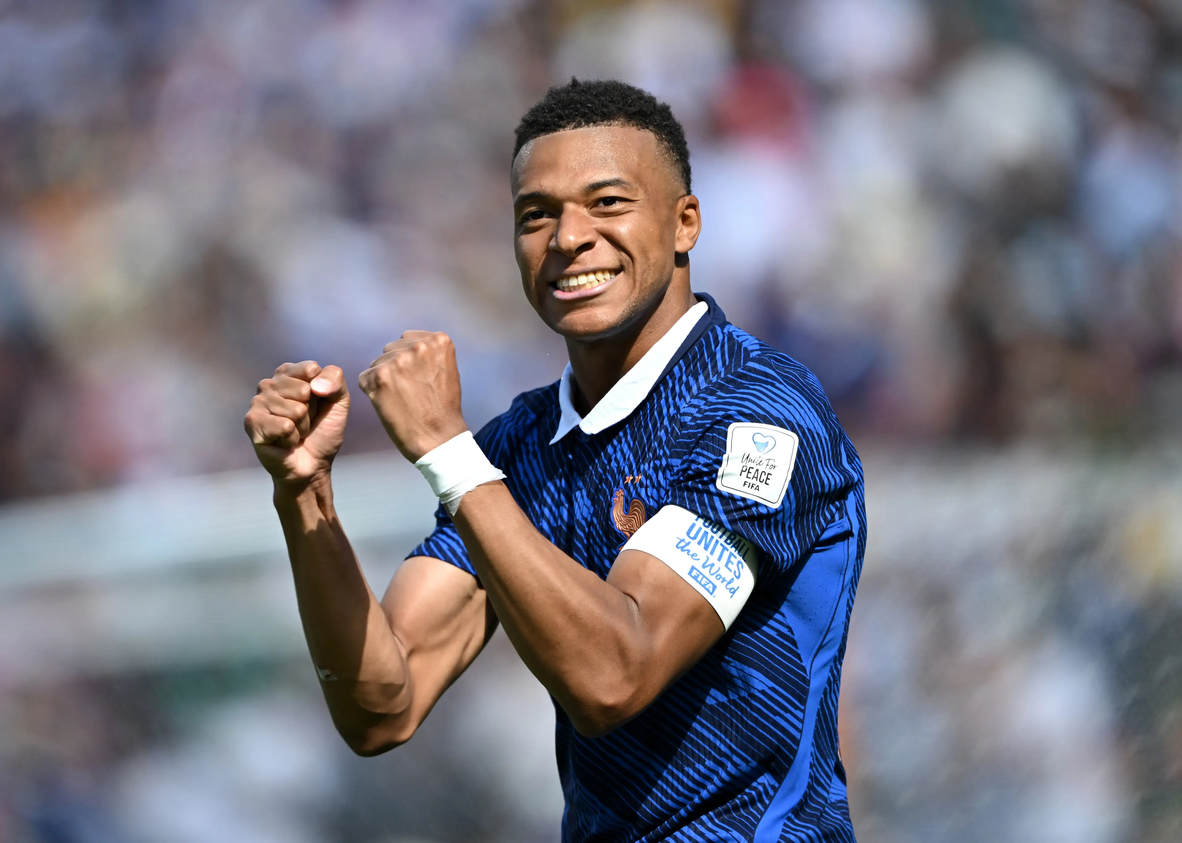 Mbappé has already scored a number of goals in this year's tournament (Shaun Botterill - FIFA/FIFA via Getty Images)