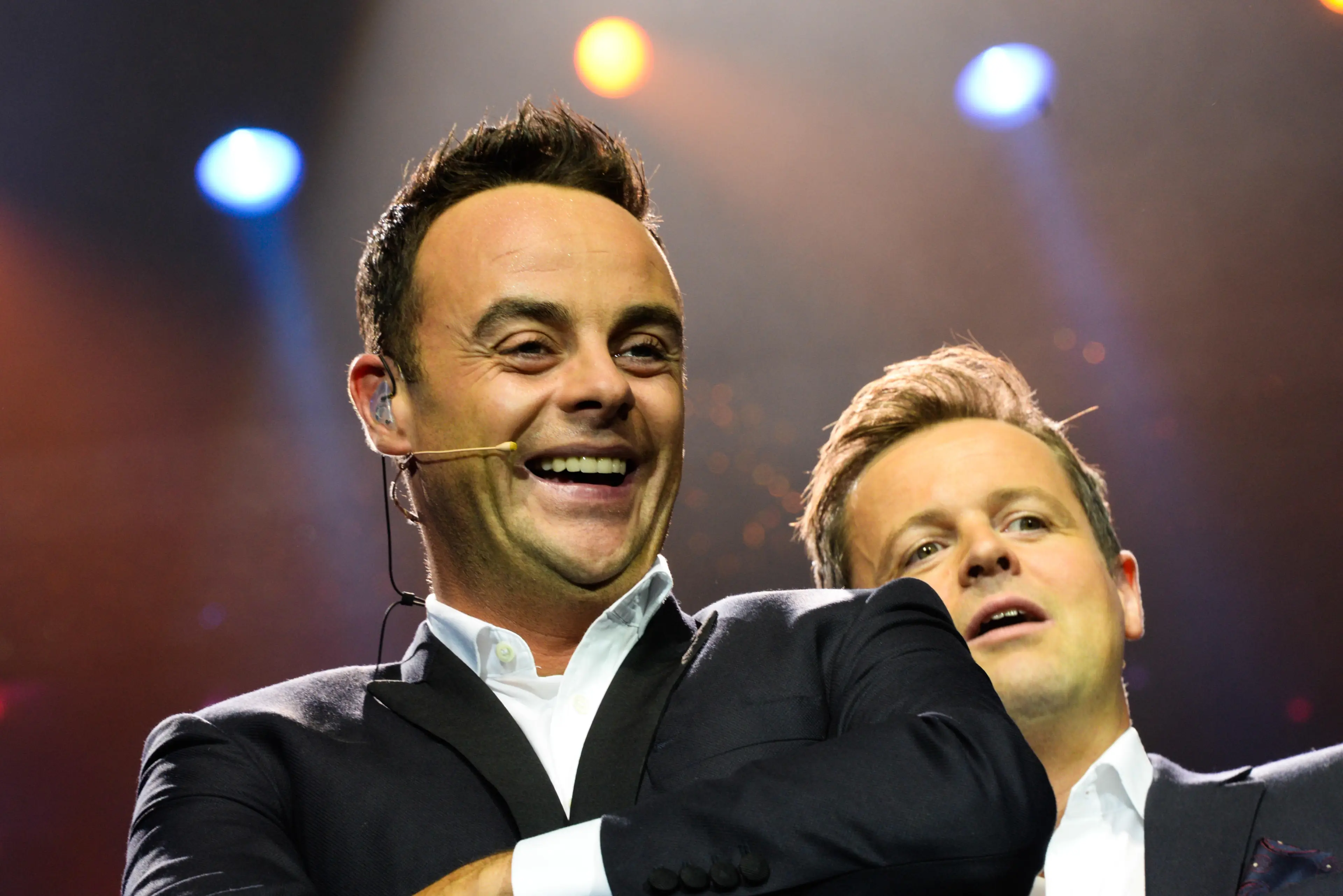 I'm A Celeb presenters Ant and Dec.