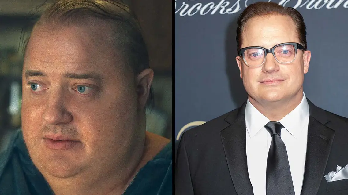 Brendan Fraser opens up on struggles of filming with extra 300lb for upcoming film The Whale