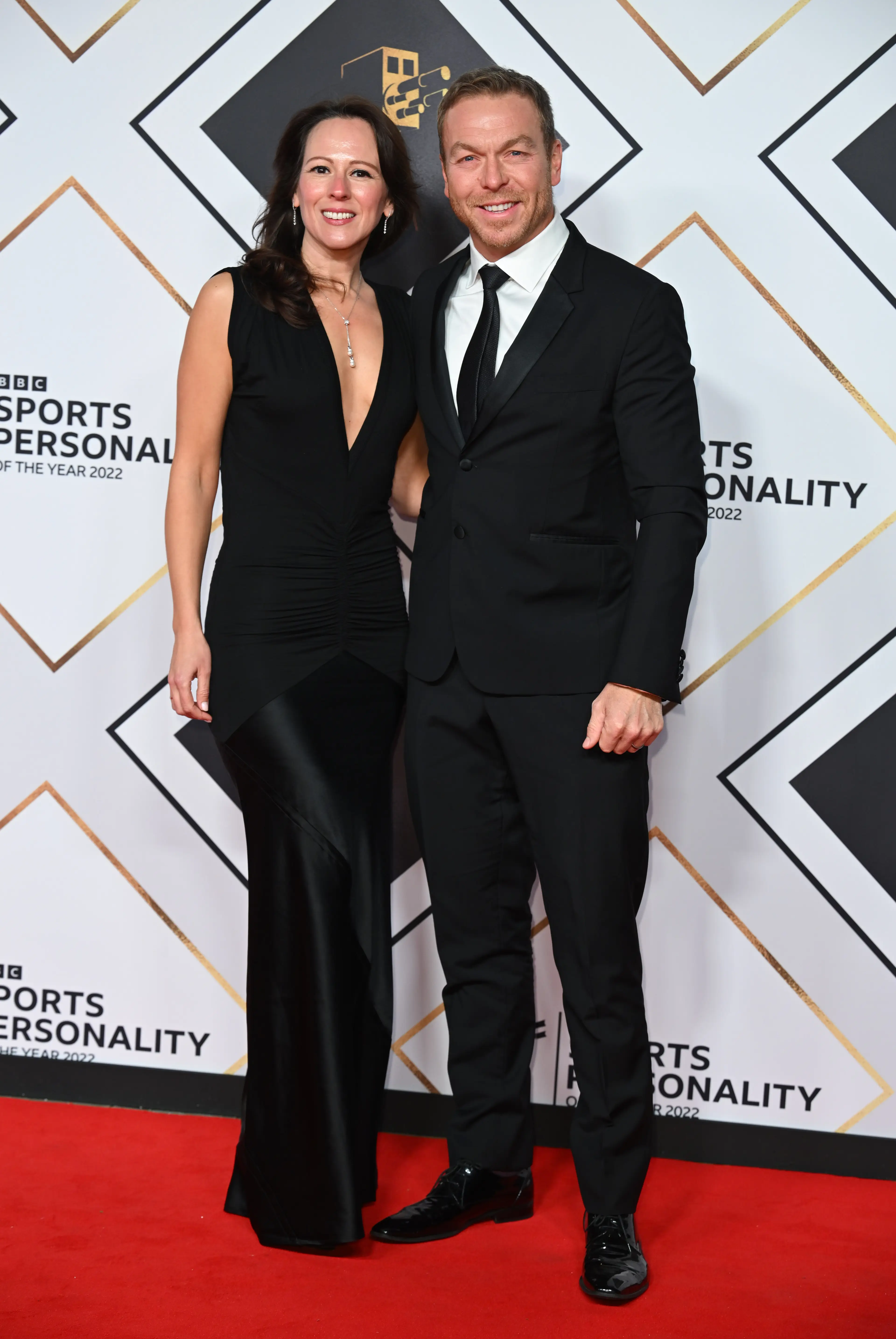 Chris Hoy with wife Sarra Kemp.