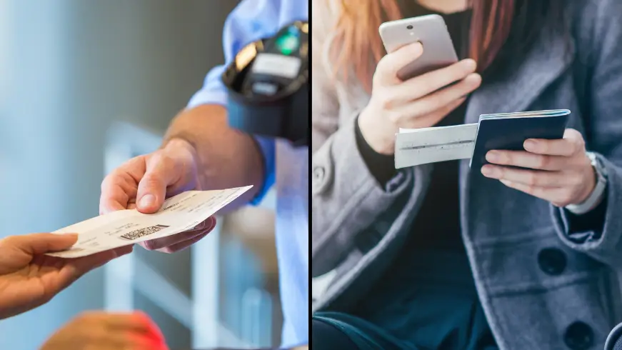 Brits warned not to take photos of their boarding passes at the airport