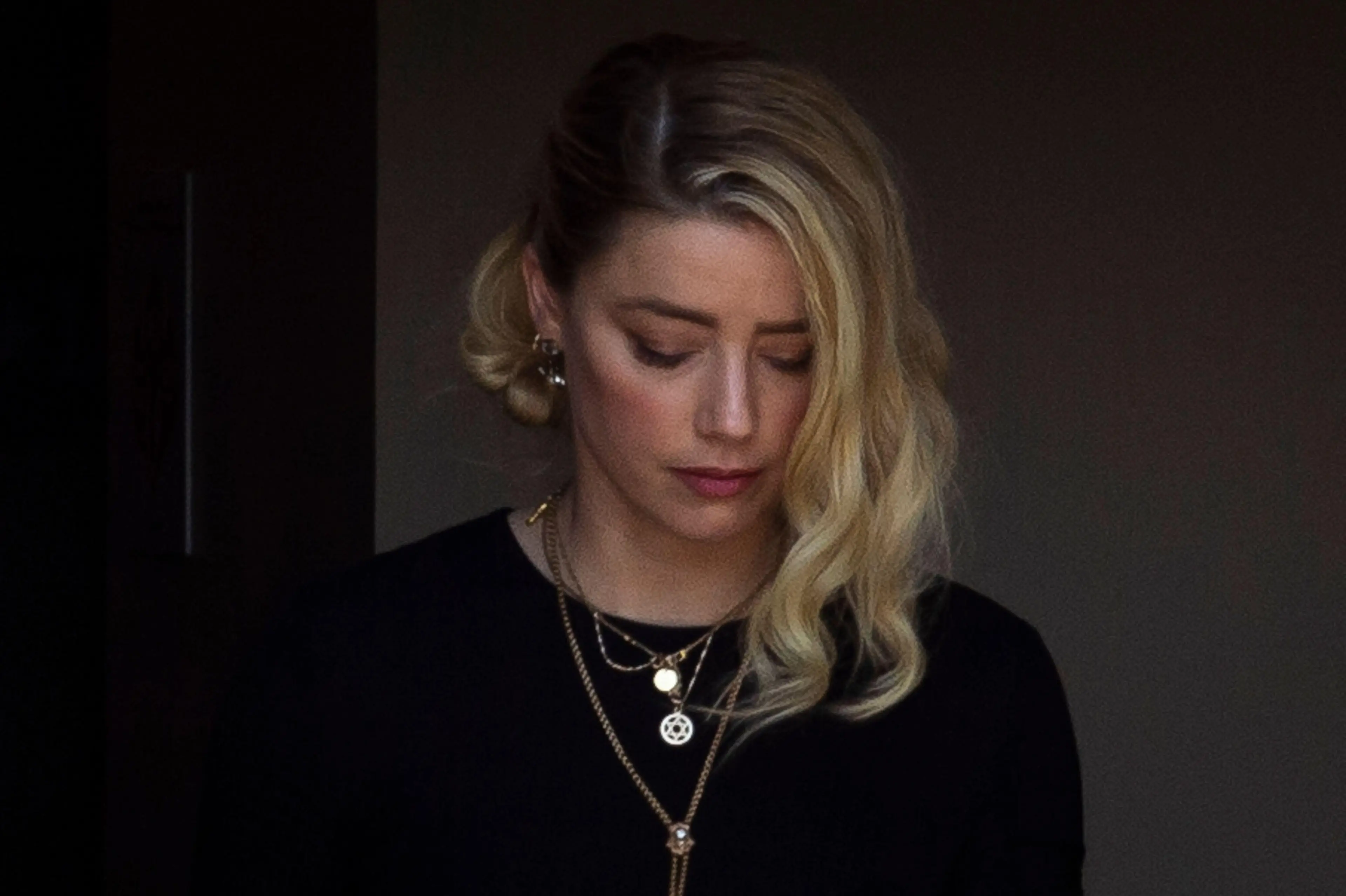 Amber Heard claimed the verdict was a 'setback' for women.