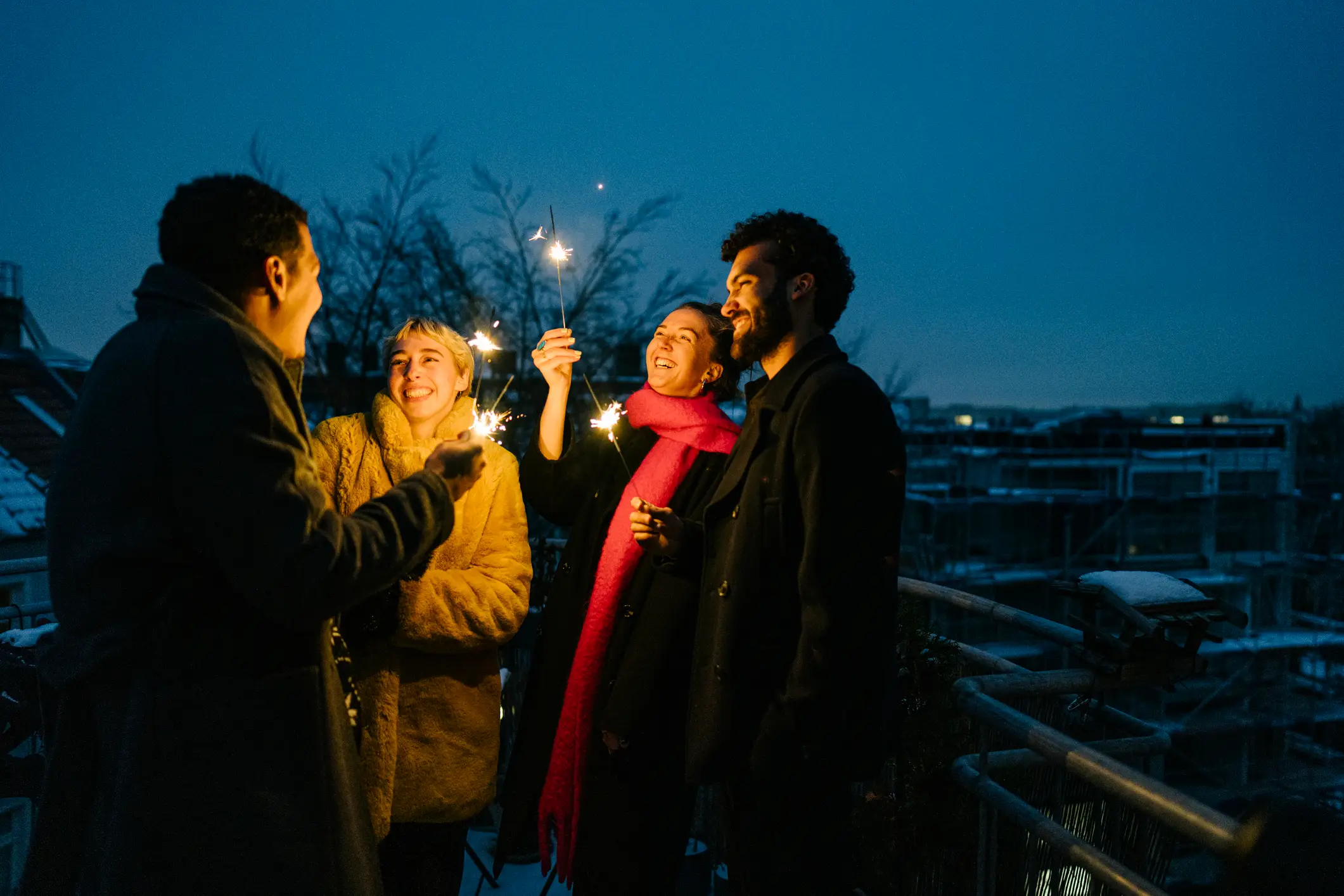"How fun, now let's hop on a plane and go somewhere it's not 2026 yet" (Getty Stock Images)