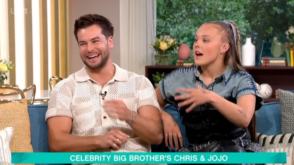JoJo Siwa and Chris Hughes address their relationship for first time after Siwa dumped partner at CBB wrap party