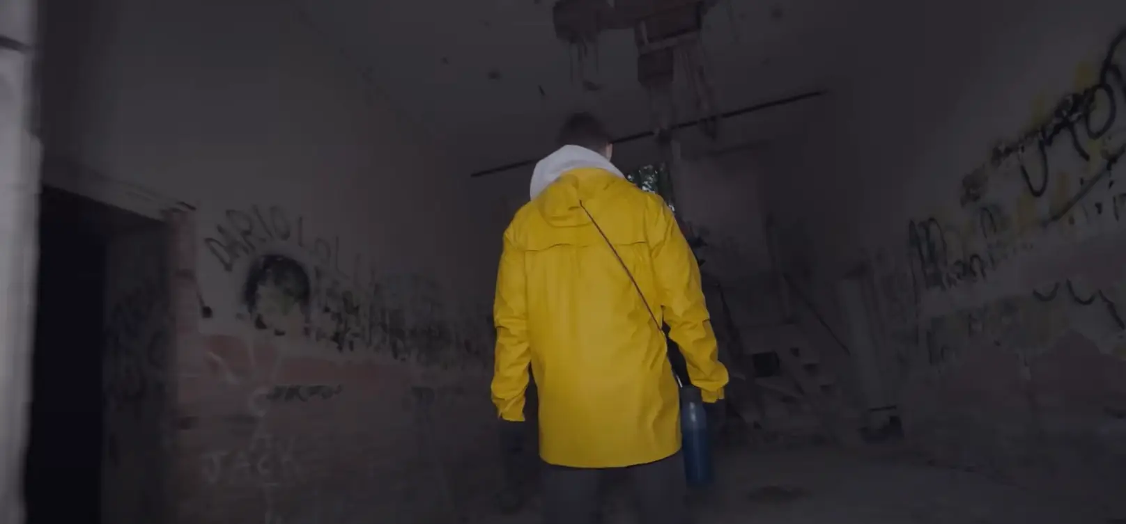 People with the plague were sent to the Italian island before it became the site of a notorious asylum (YouTube/Dara Tah)