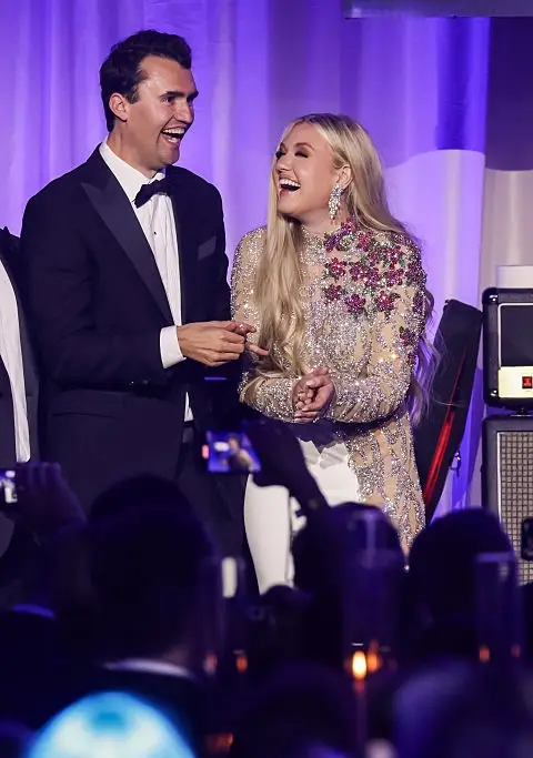 Charlie Kirk's widow Erika made her first public remarks since the assassination (Samuel Corum/Getty Images)