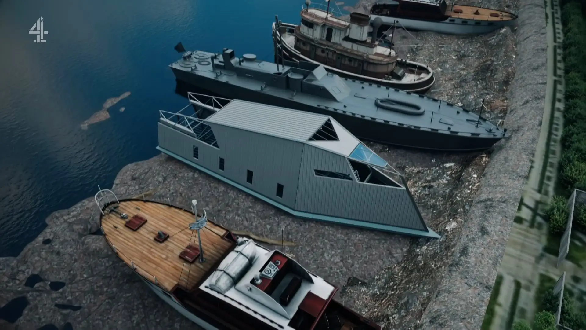 Howard and Sarah's 'radical' design didn't go down well with viewers (Channel 4)