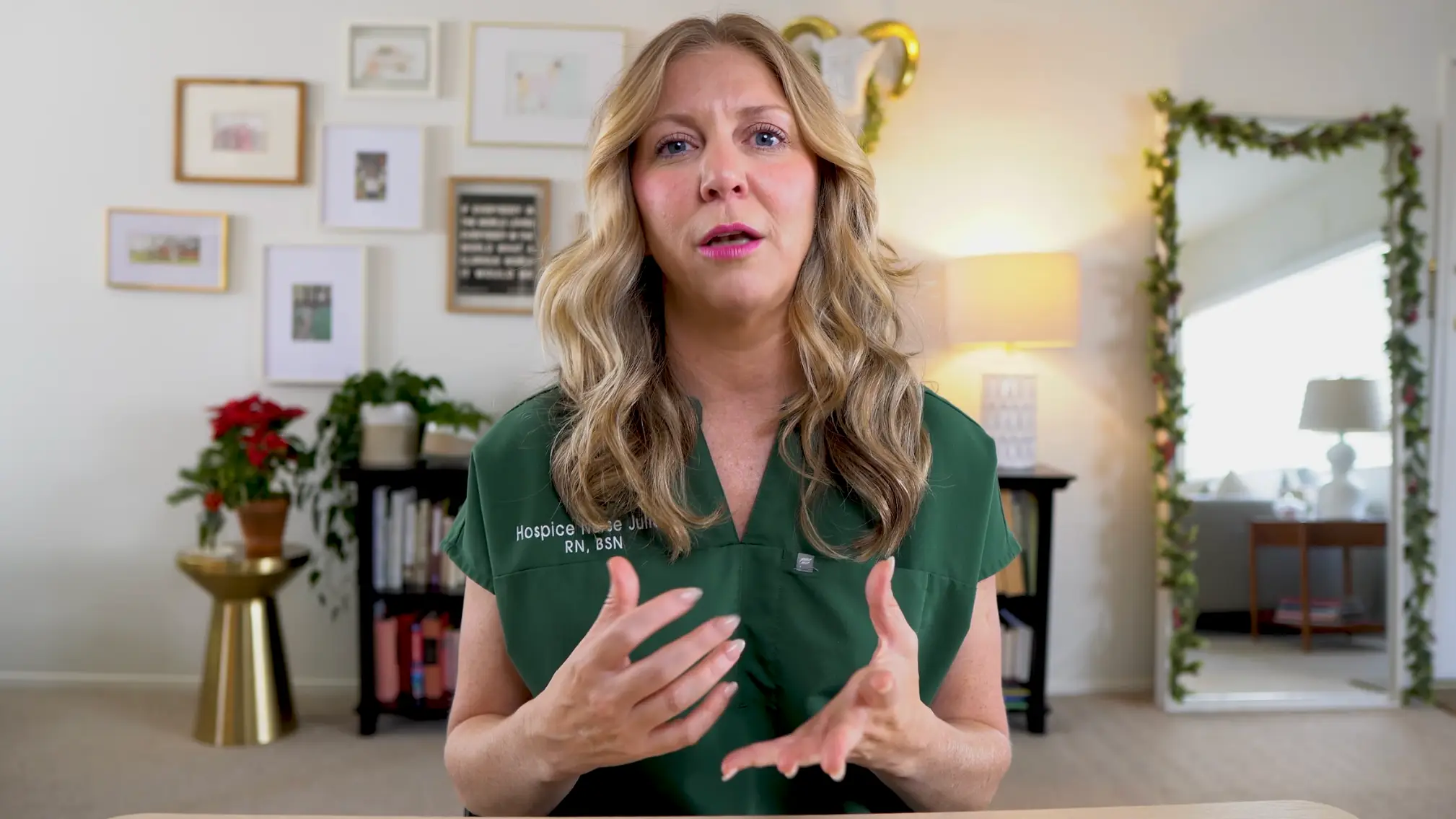 YouTube/Hospice Nurse Julie