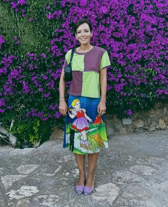 Lily Allen has explained why she had to get rid of her dog (Instagram/@lilyallen)