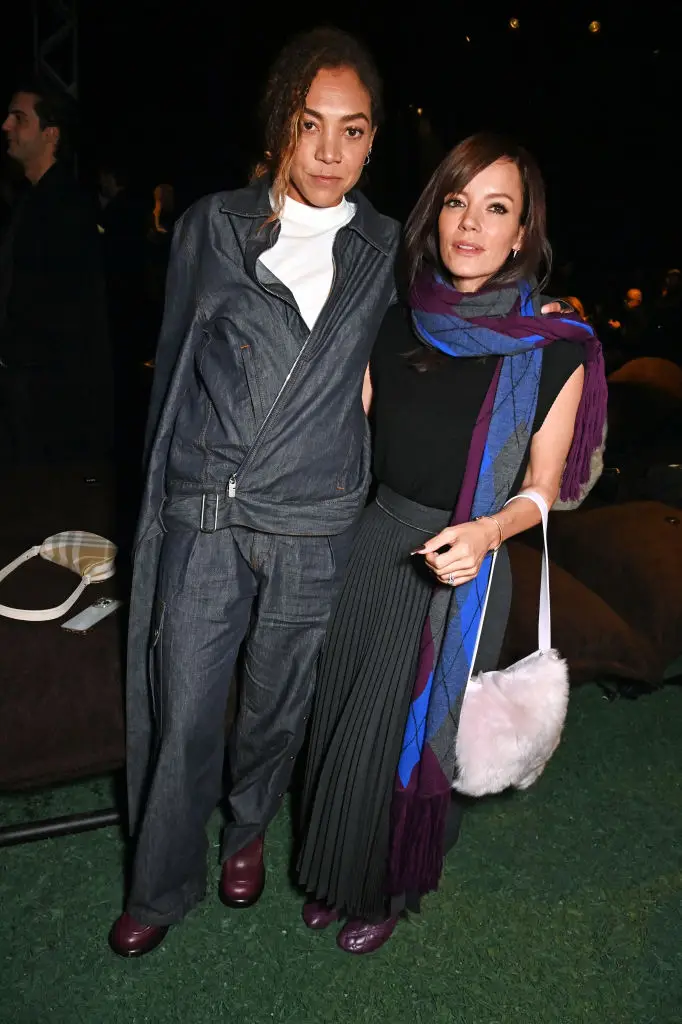 Lily Allen and Miquita Oliver. (Dave Benett/Getty Images)