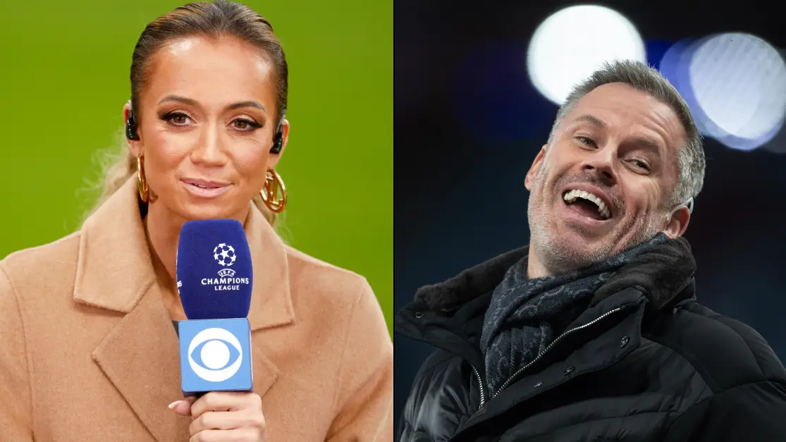 Kate Abdo praised for brutal response to Jamie Carragher’s controversial joke that ‘went too far’