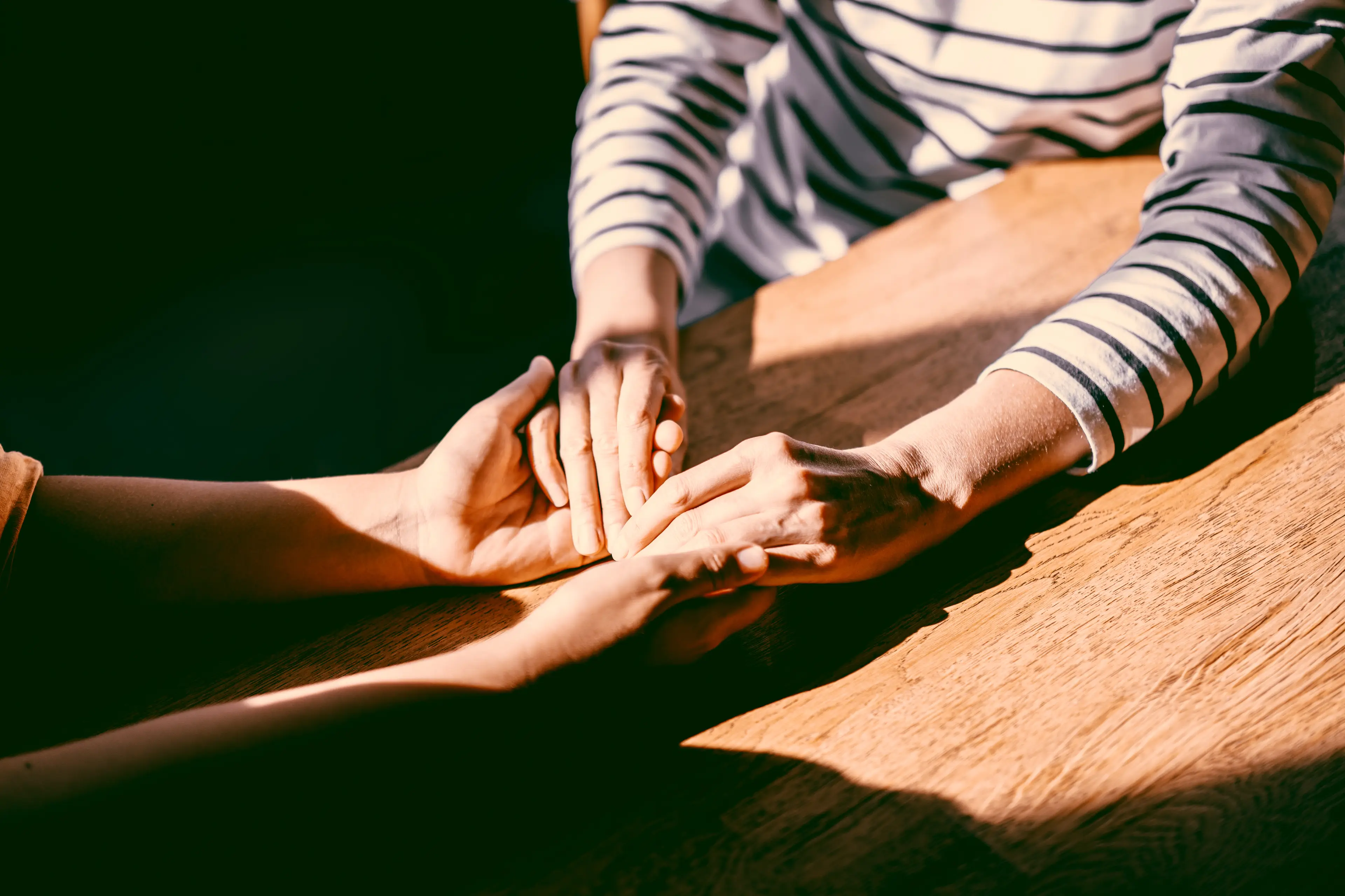 Experts suggest the best way to support someone is to listen, learn and not to invalidate how they're feeling (Getty Stock Photo)