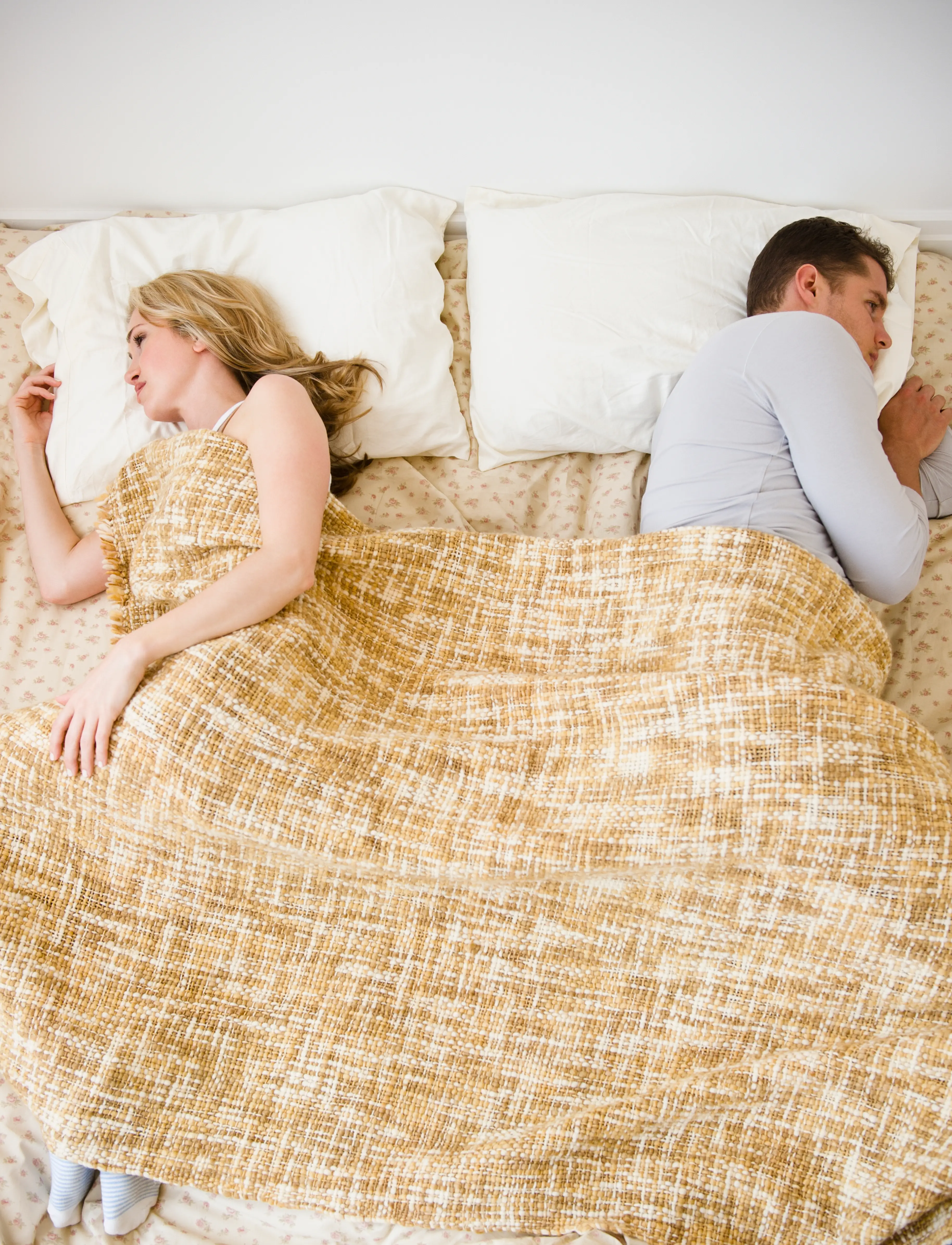 Expert Richard Warner knew his marriage was over when he realised he was wearing pyjamas every night (Getty Stock Images)