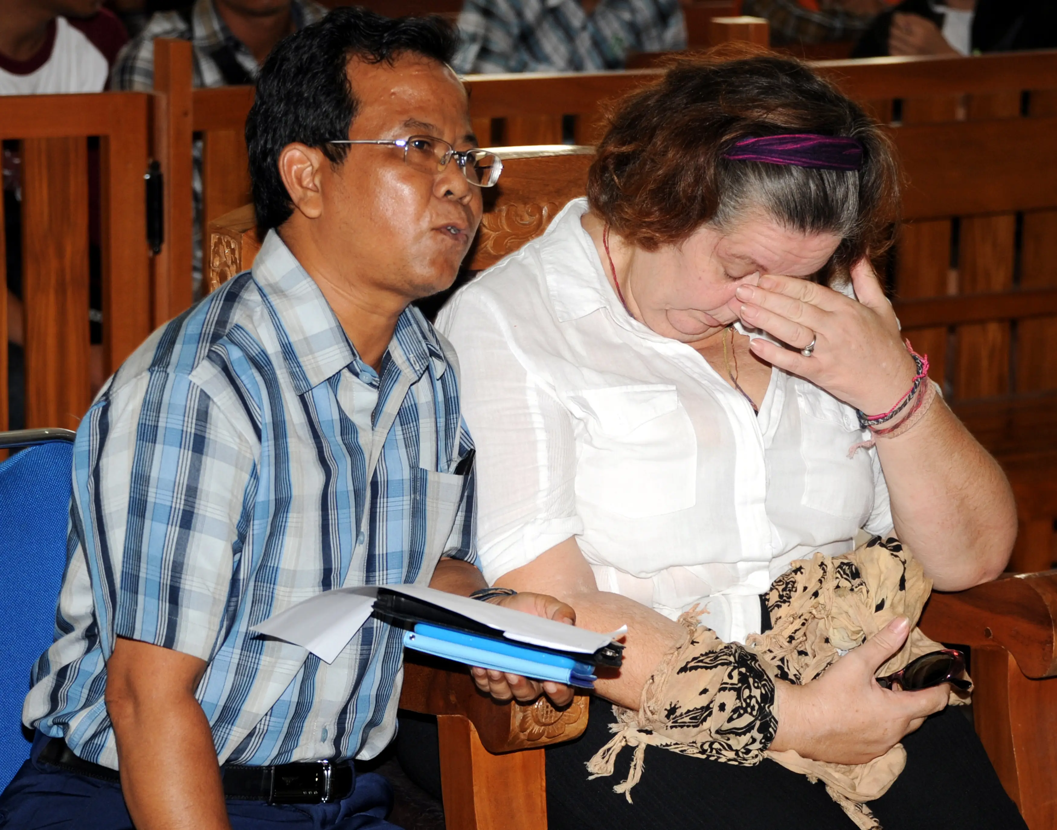 She was sentenced to death in January 2013 (SONNY TUMBELAKA/AFP via Getty Images)