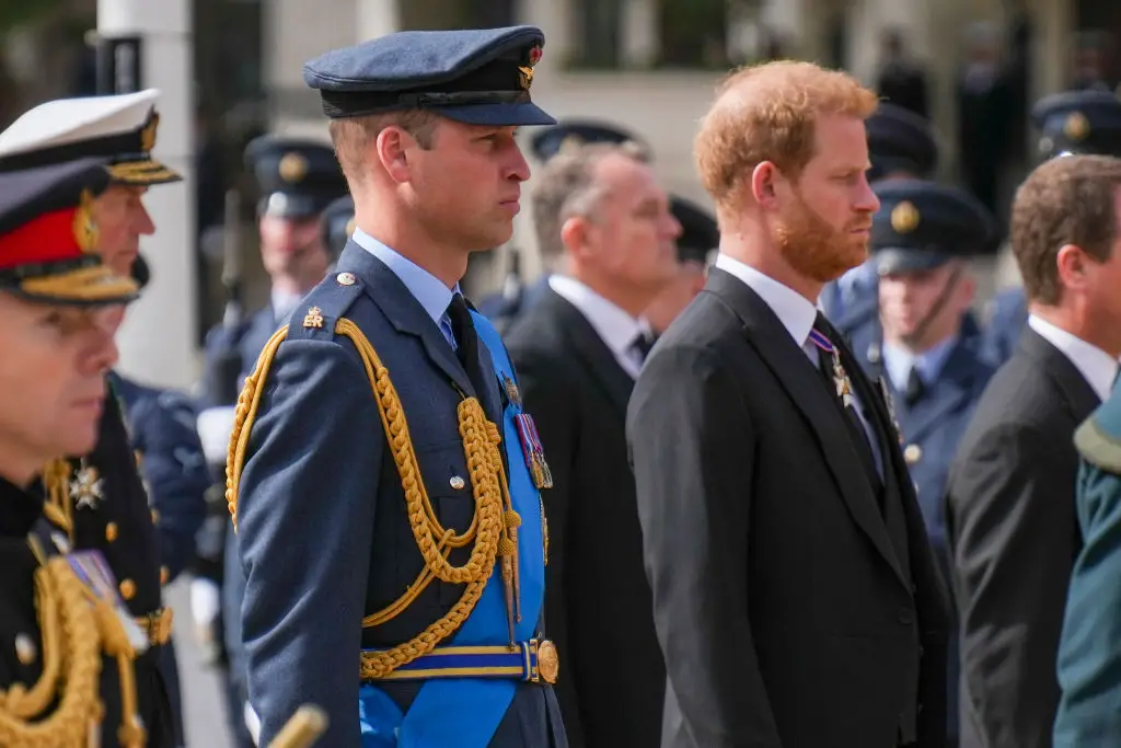 The brothers have only been seen together sparingly in recent years (Emilio Morenatti - WPA Pool/Getty Images)