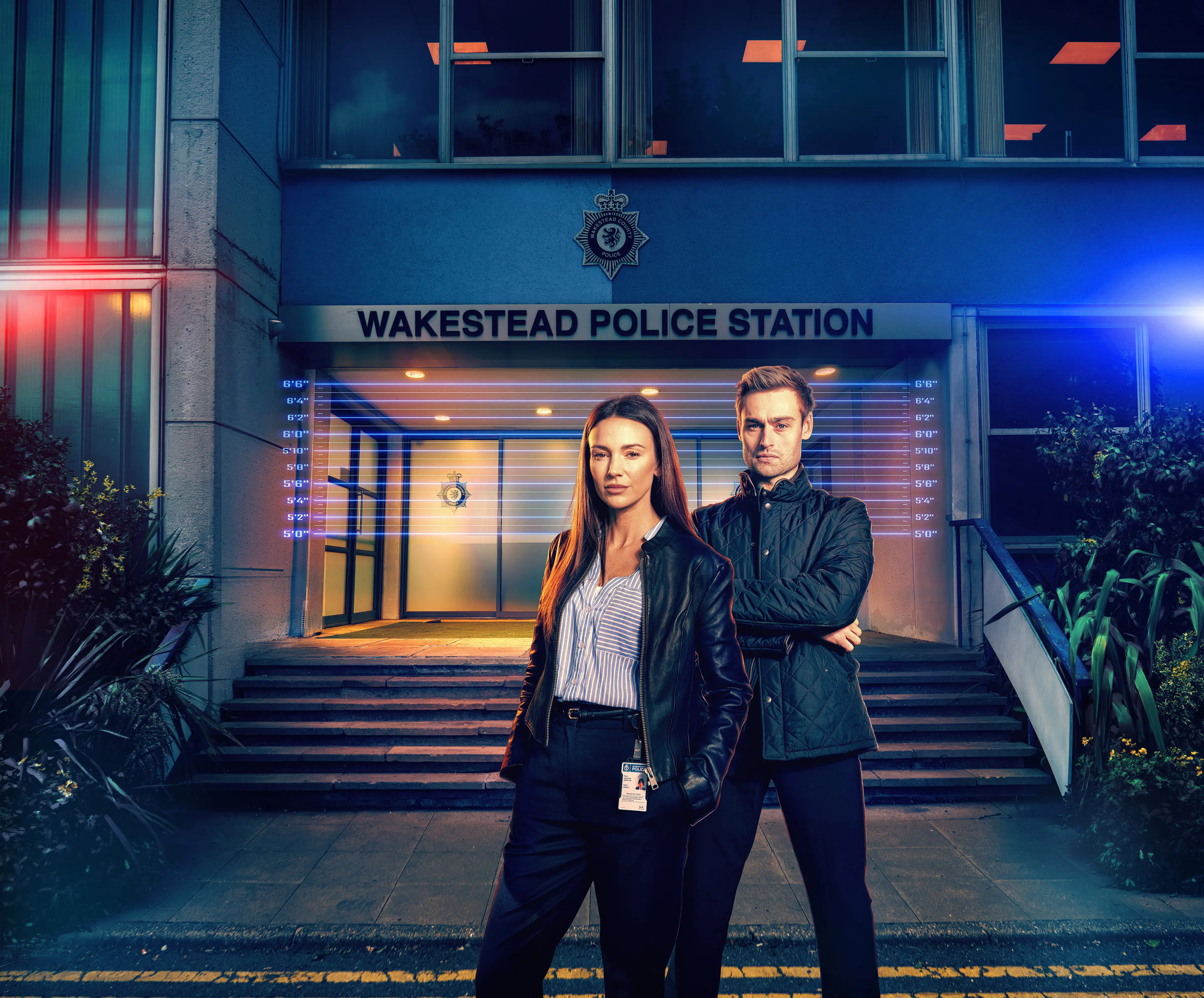 Keegan and Booth star in The Blame (ITV/David Hindley)
