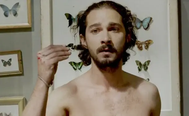 Shia LaBeouf in Nymphomaniac.