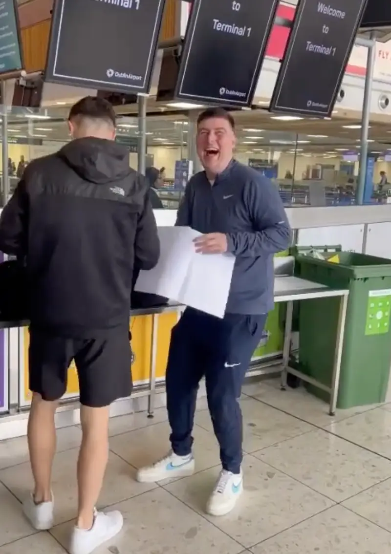 Lads holidays are full of pranks, aren't they?