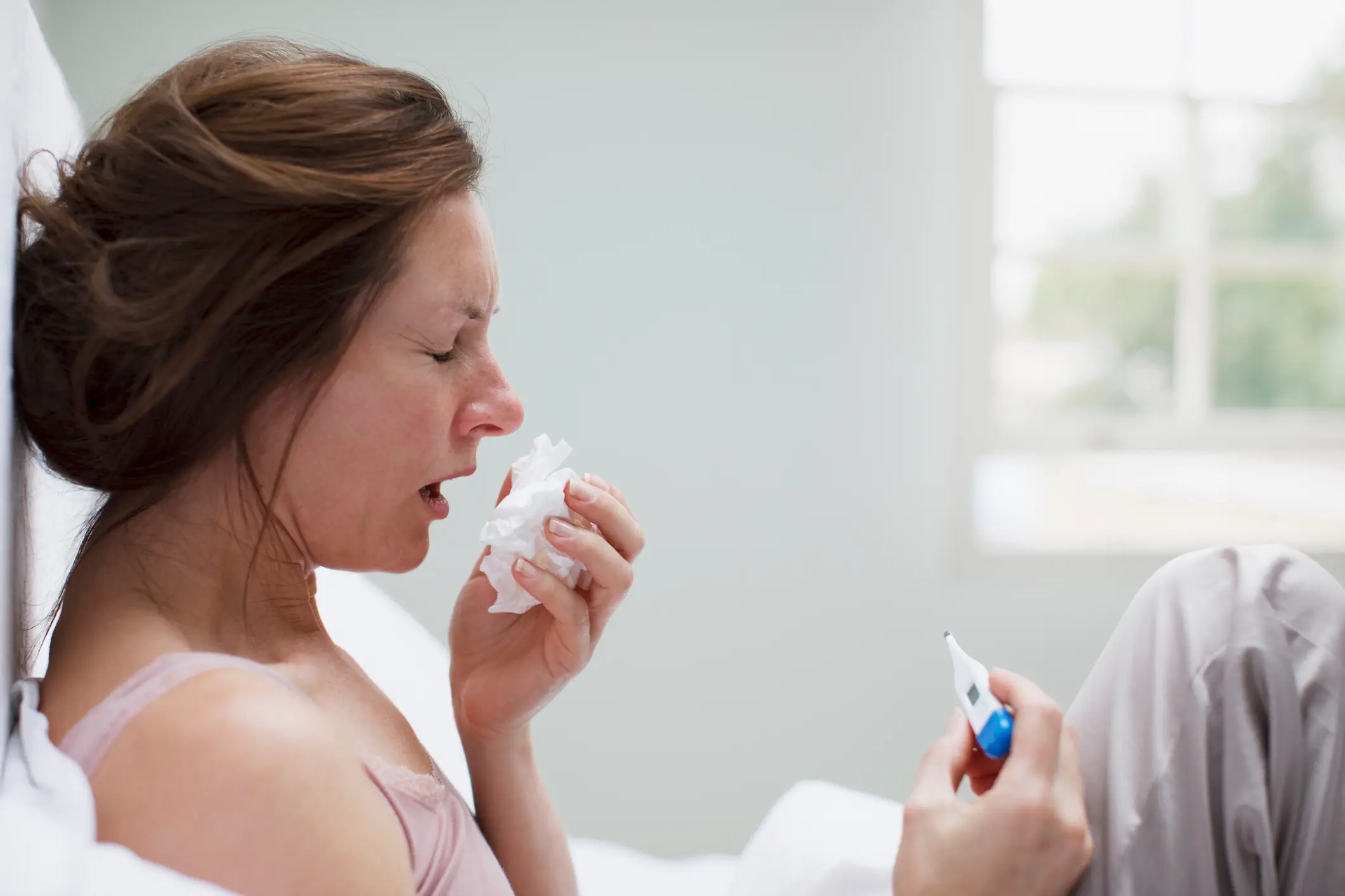 Your symptoms will tell you if it's a case of the flu or just a common cold (Getty Stock Images)
