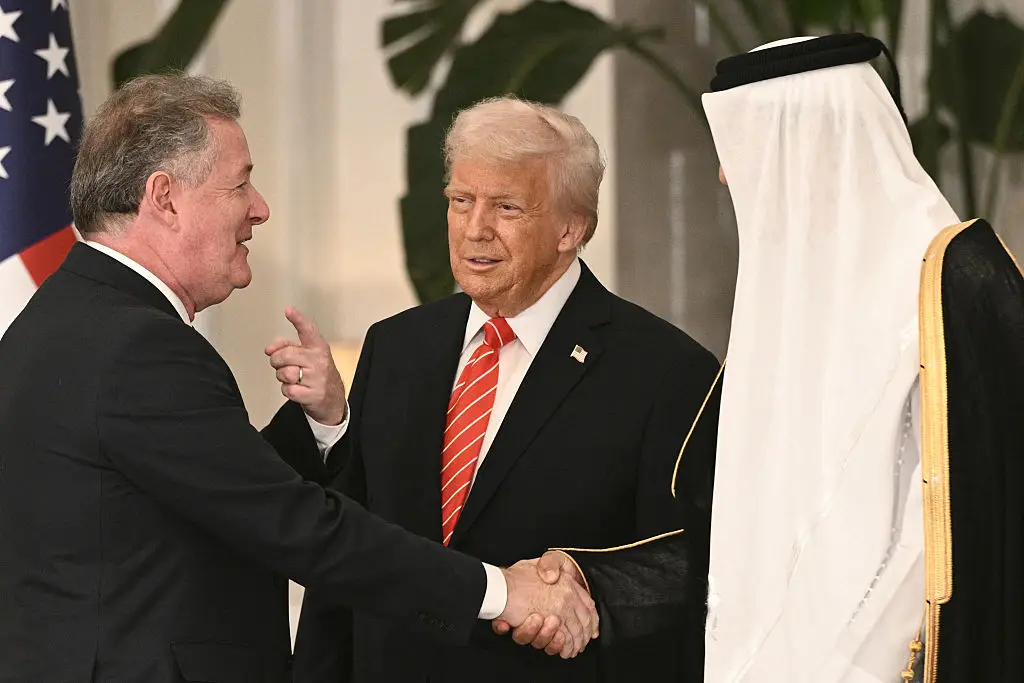 Piers Morgan has told Trump to delete the AI video (BRENDAN SMIALOWSKI/AFP via Getty Images)