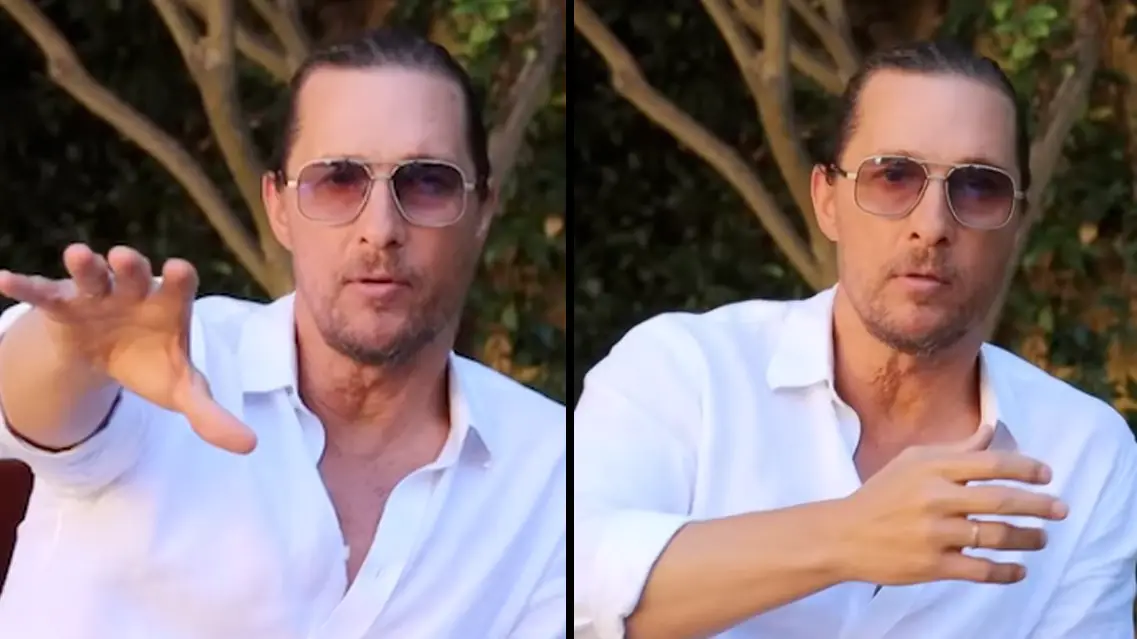 Matthew McConaughey Wants His 'Least Favourite Word' Wiped From The Dictionary