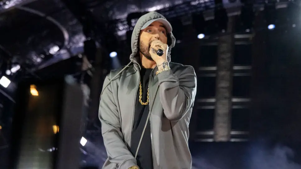 Eminem is yet to publicly respond to the news of his mother's death (Scott Legato/Getty Images)