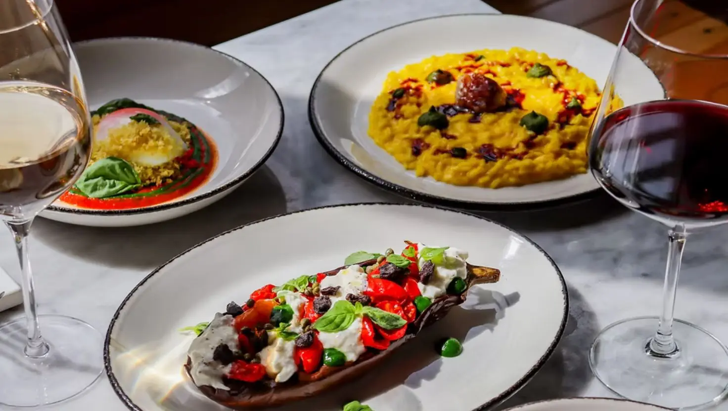 Eately and Carlo Cracco teamed up to work on Terra - fusing traditional Italian dishes with innovative cooking methods (Eataly)