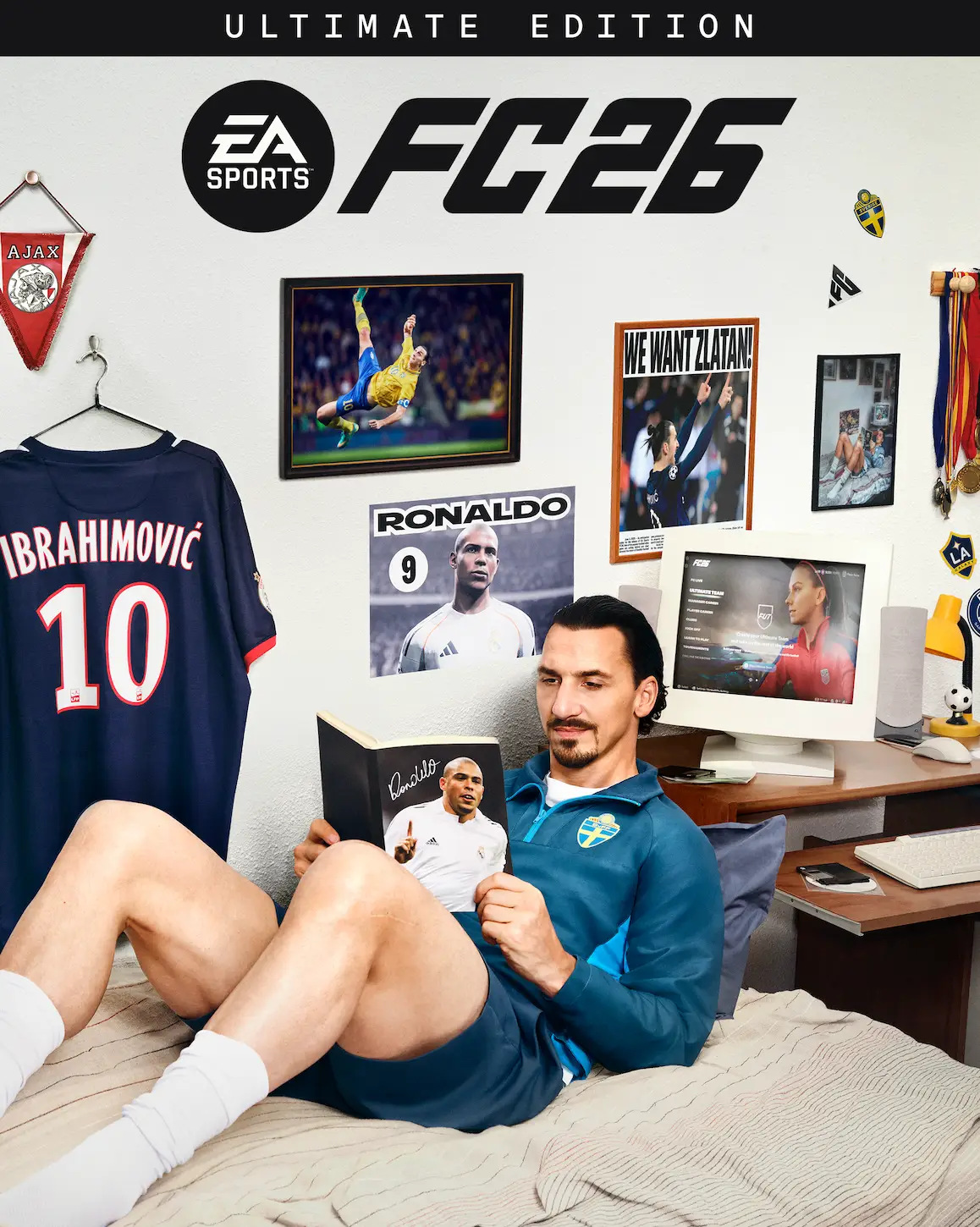 Zlatan Ibrahimovic will grace the cover of FC 26's Ultimate Edition (EA Sports)