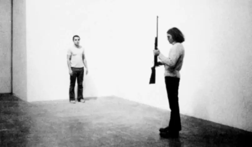 His mate took hold of the rifle. (Youtube/ New York Times)