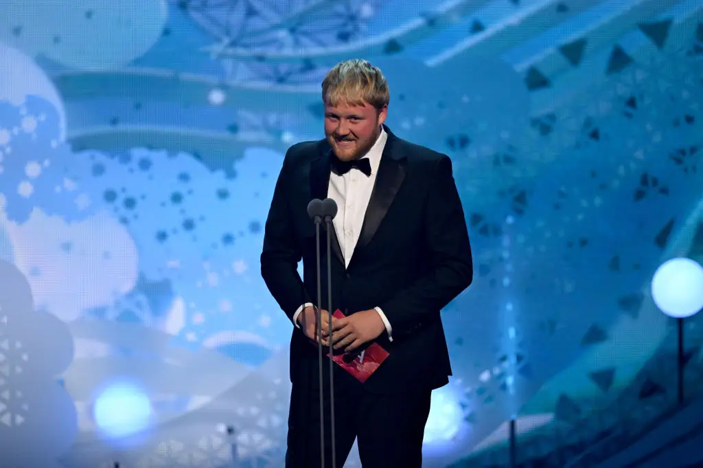 His TV work has brought in some money, hopefully he can use it to achieve his dream of a farm of his own (Jeff Spicer/Getty Images for the NTA's)