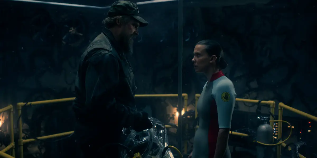 Hopper and Eleven remained a team throughout (Netflix)