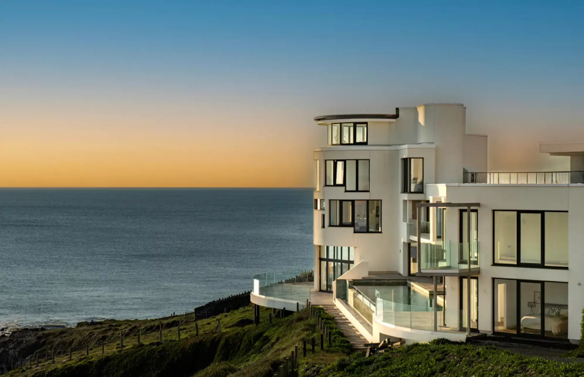 The property is complete and on the market.