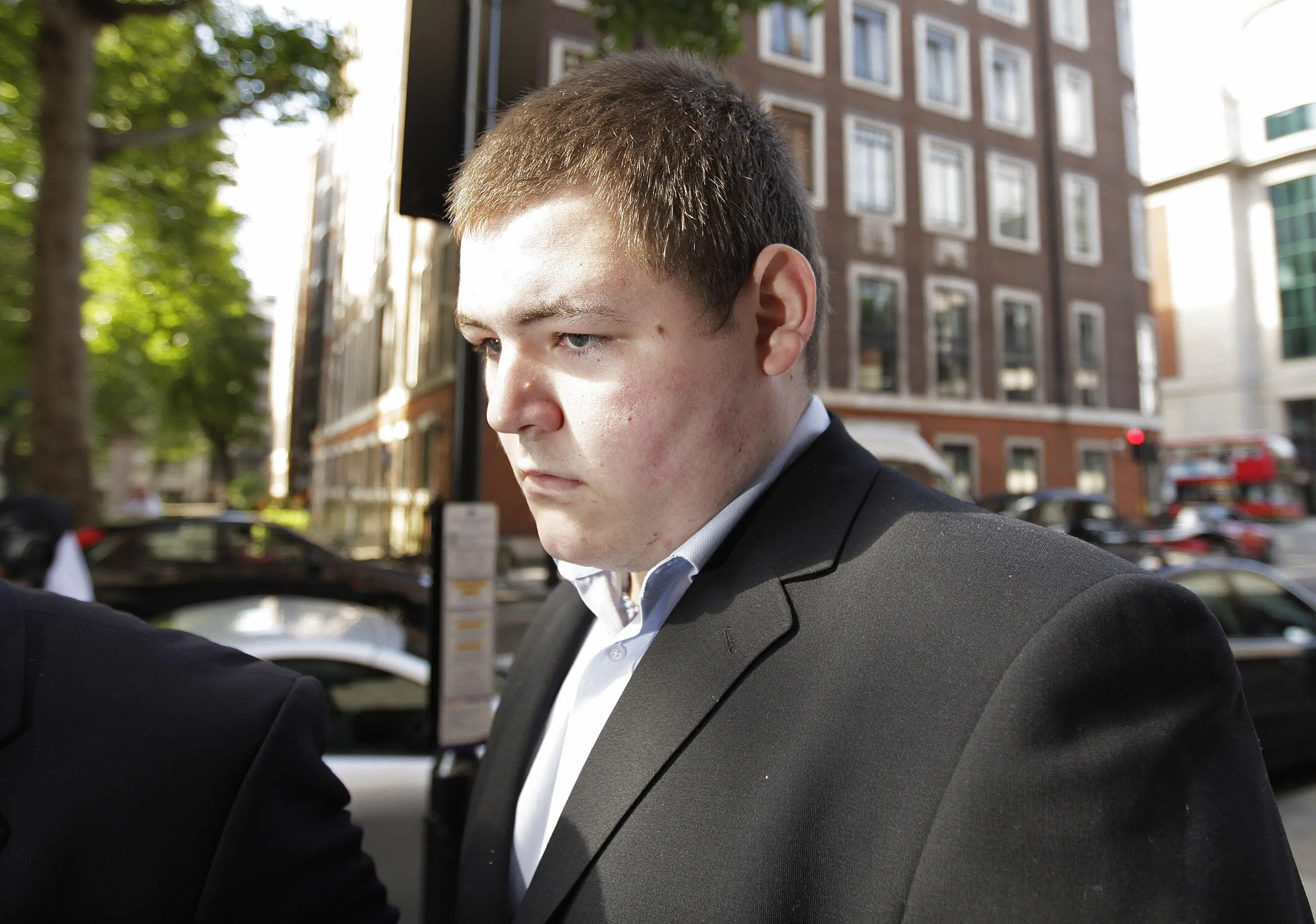 Waylett heading to court after his arrest (Shaun Curry via Getty Images)