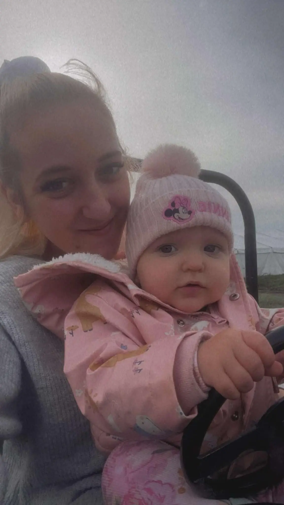 Angel Carpenter and her 15-month-old baby Frankie have been forced to move into Angel's mum's home (SWNS)