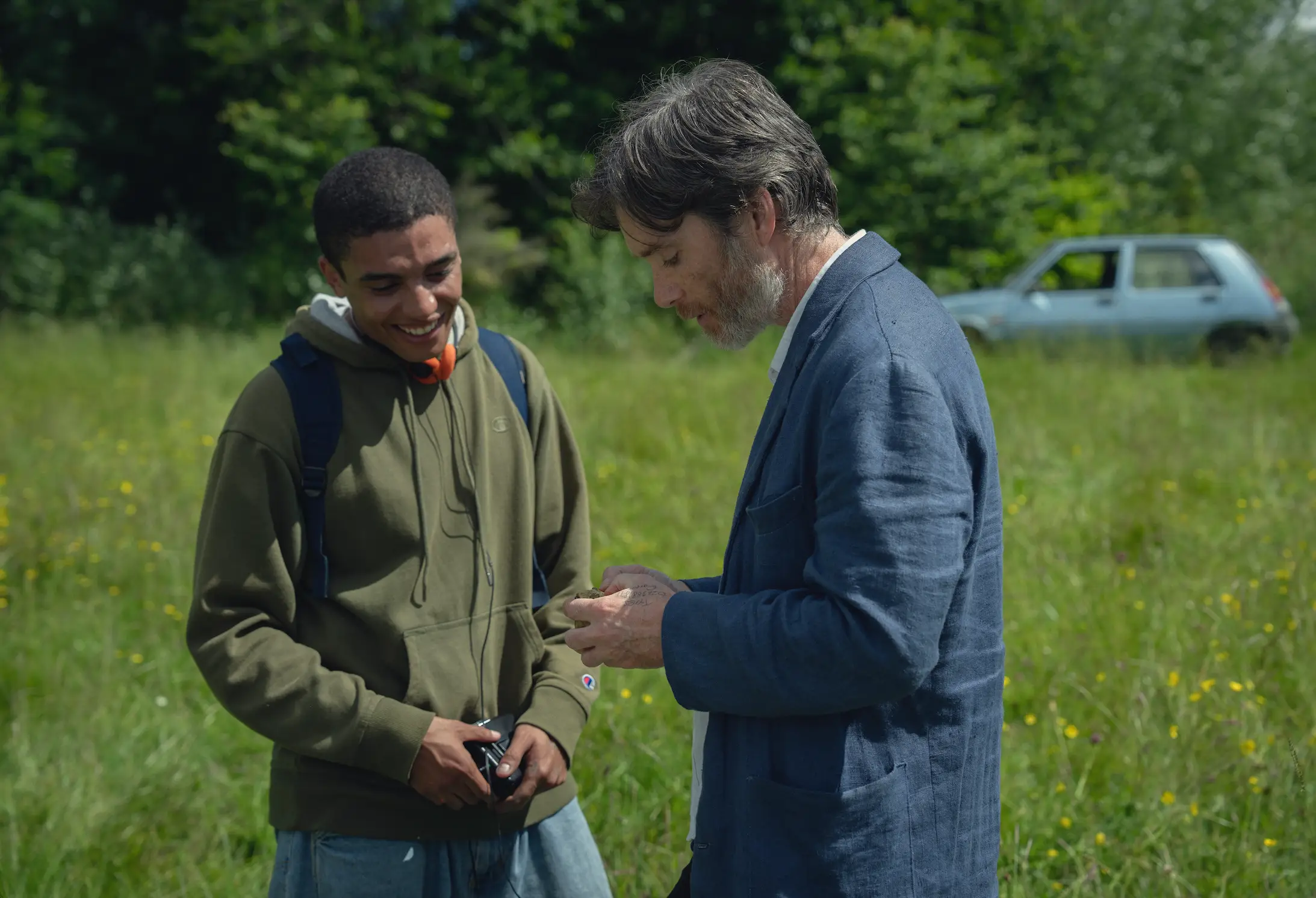 Lycurgo and Murphy in Steve. (Netflix)