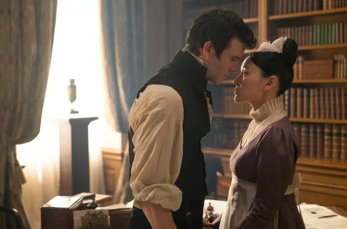 Benedict Bridgerton and Sophie Baek finally got it on (Liam Daniel/ Netflix)