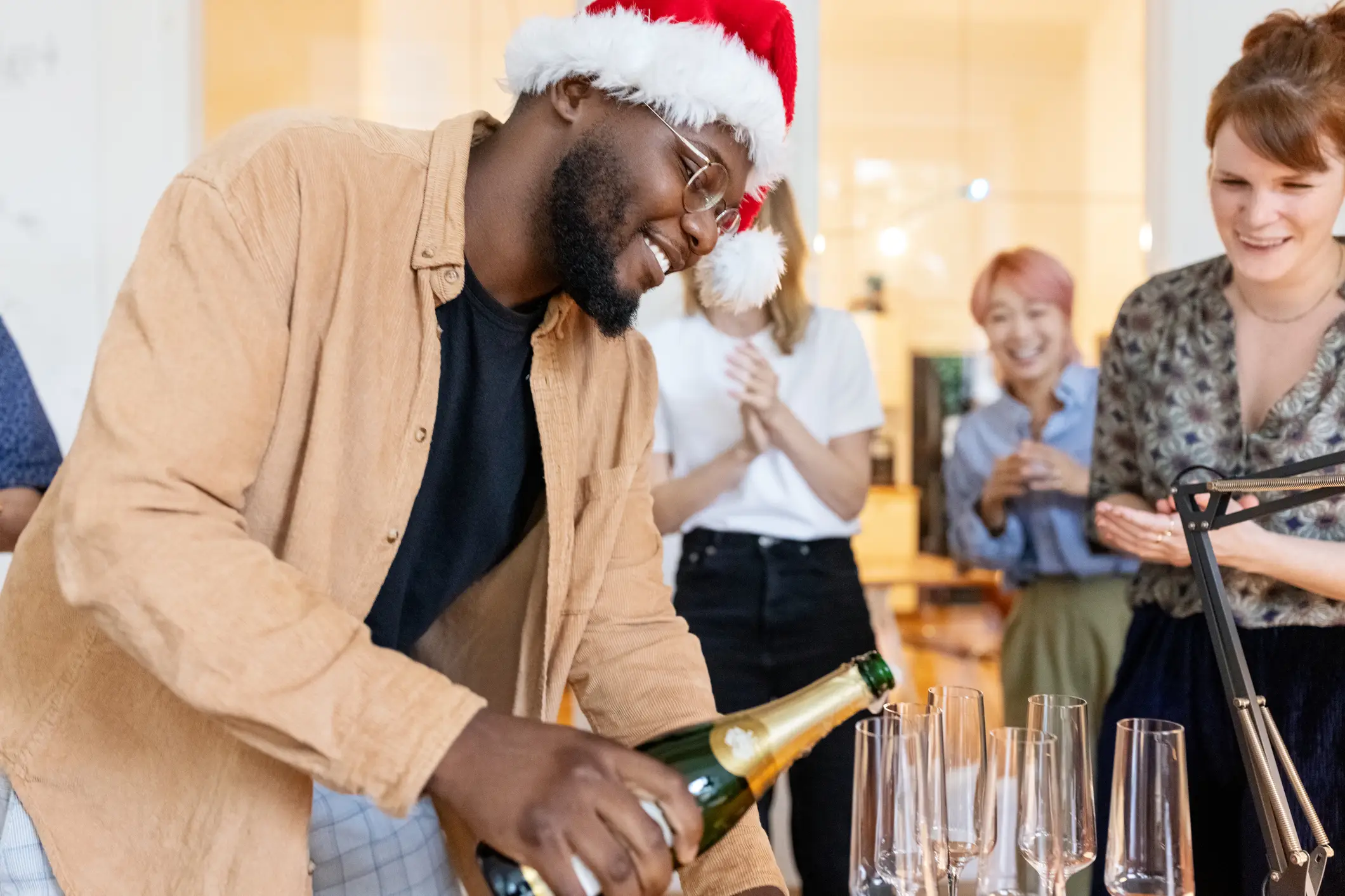 Remember to be on your best behaviour at the work party (Getty Stock)