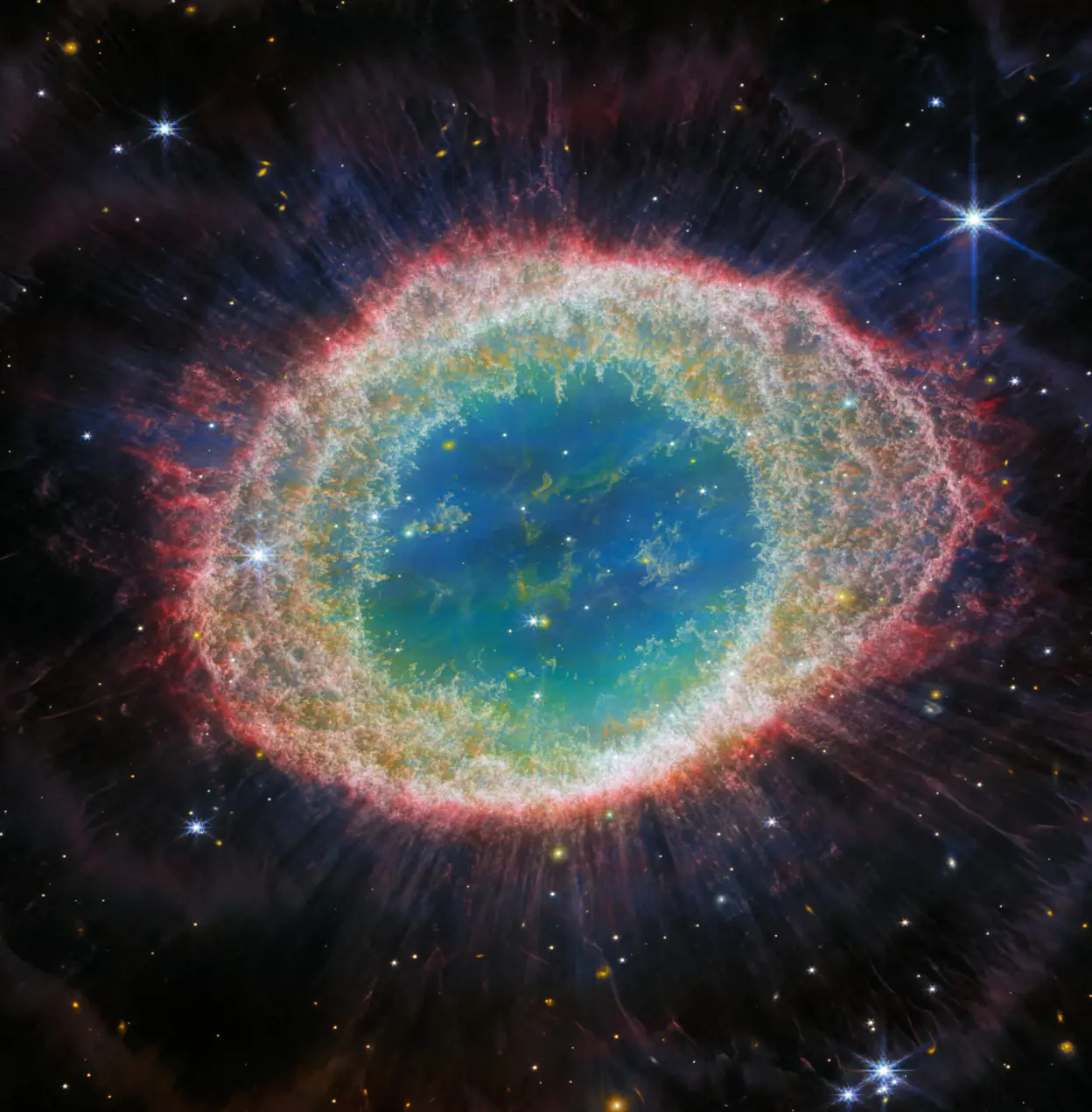 The Ring Nebula.