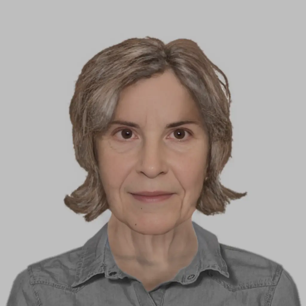 An e-fit created of what Suzanne Lawrence might look like now at the age of 61 (Met Police)